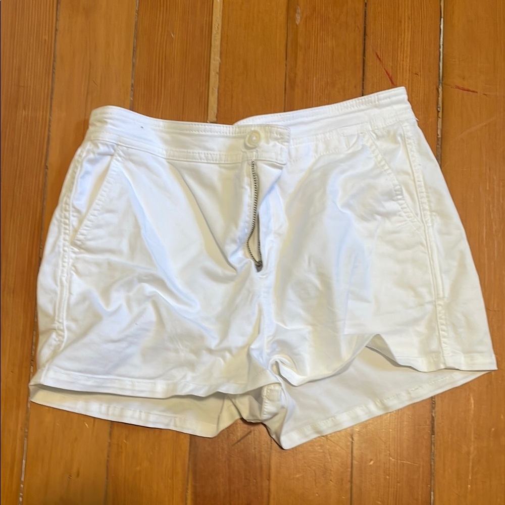 Sunday Best White Cargo Shorts